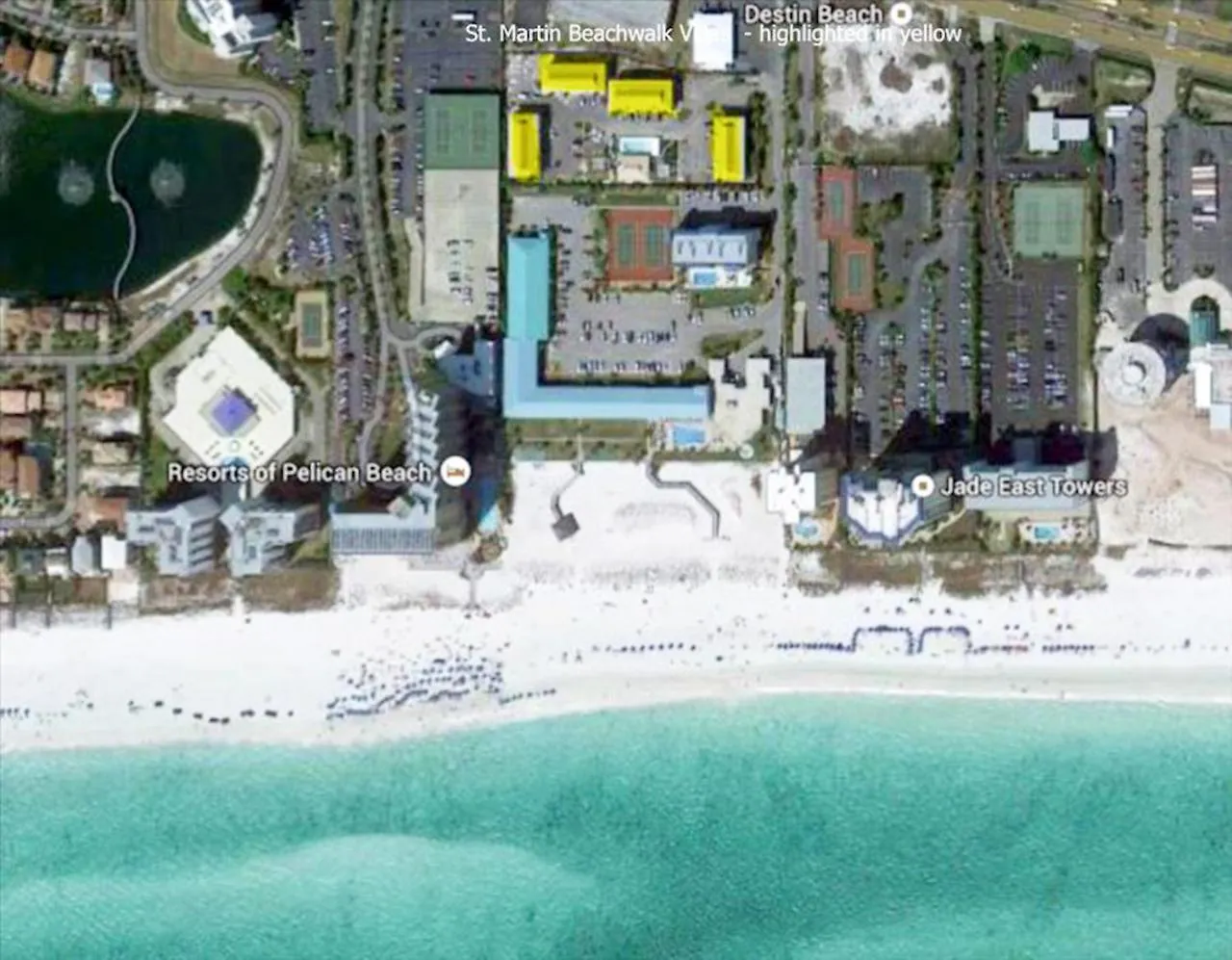Apartment St. Martin Beachwalk Villas 131 Destin